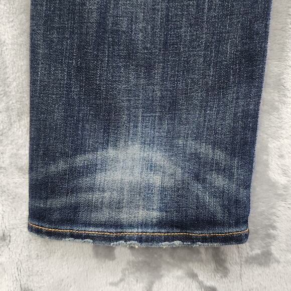 Denim Supply Ralph Lauren Jeans Mens 30/32 Blue Dark Wash Faded Straight Leg - Picture 3 of 15